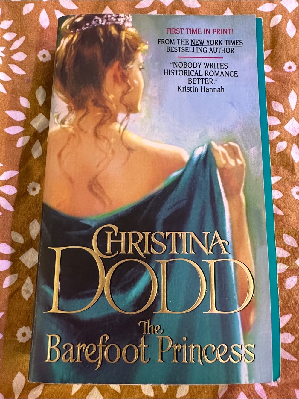 The Barefoot Princess by Christina Dodd Paperback Romance Novel